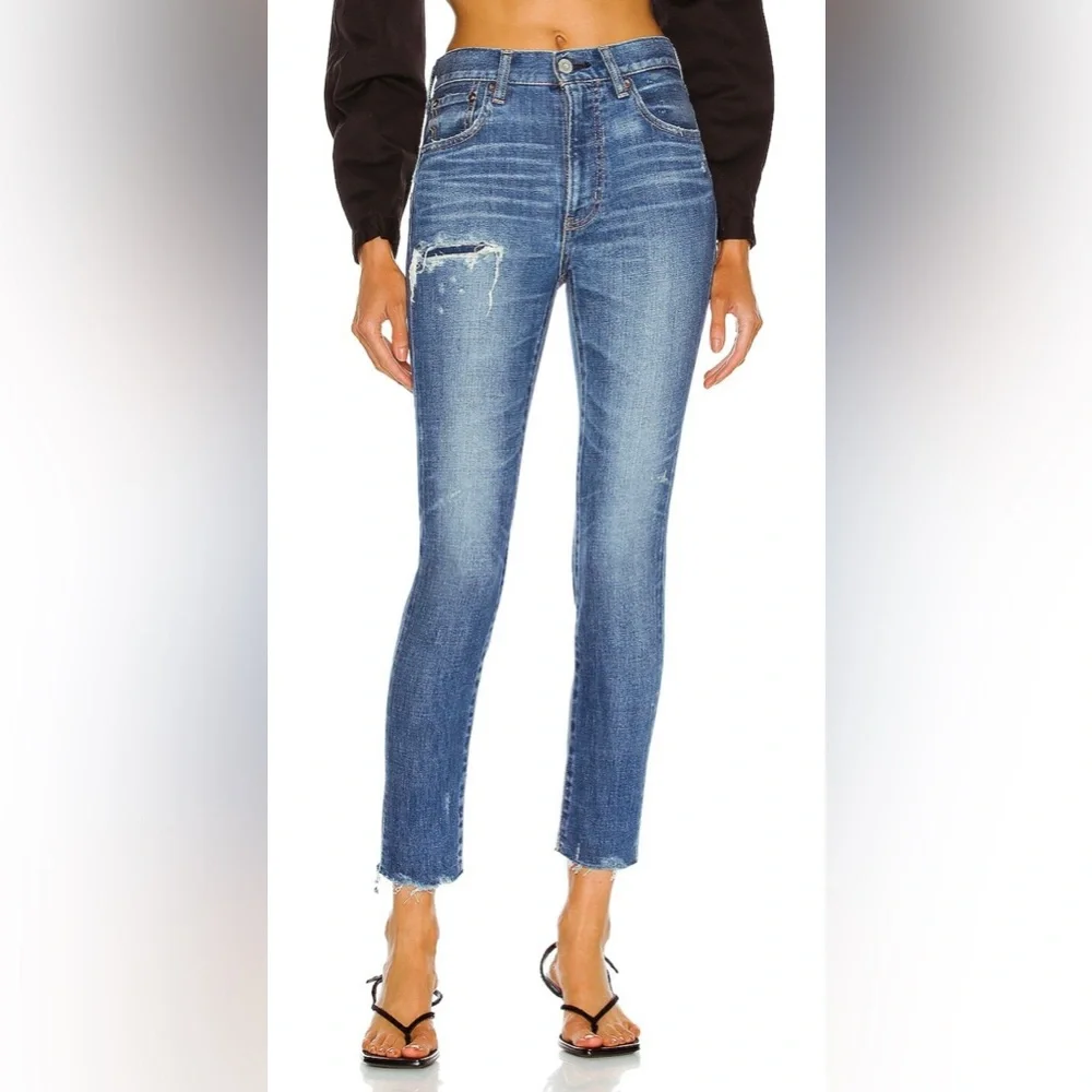 Moussy Vintage Hammond Skinny High Waisted Jeans - Picture 2 of 13